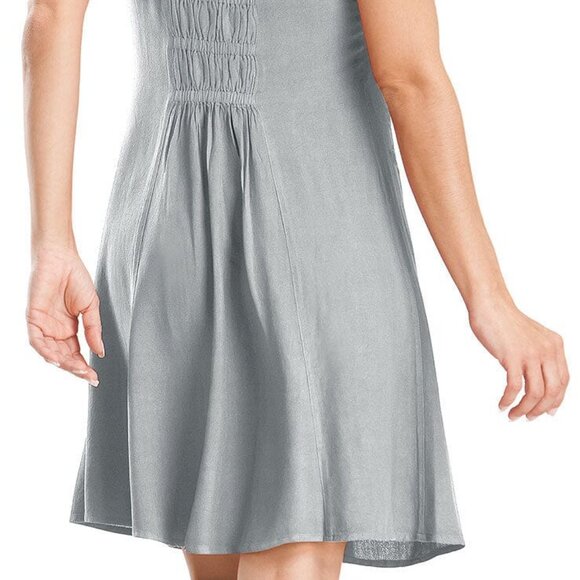 Holy Clothing Blue Embroidered Dress (Sierra Mini) - Picture 8 of 9